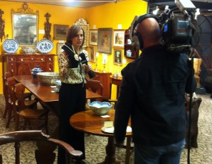 Winger Marketing working with WGN TV at the Winnetka Community House