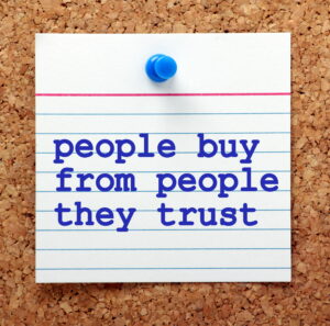 Buy from people you trust
